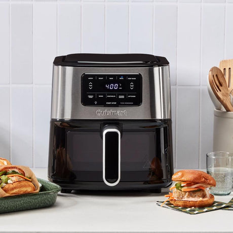 Cuisinart Black/Silver 6 qt Programmable Digital Air Fryer