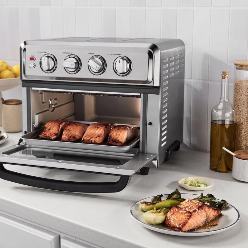 Cuisinart Stainless Steel Silver Multi-Function Oven 14 in. H X 16 in. W X 12 in. D