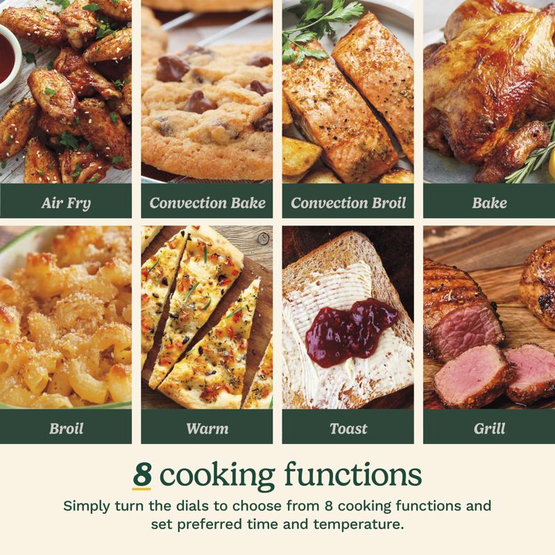 Cuisinart Stainless Steel Silver Multi-Function Oven 14 in. H X 16 in. W X 12 in. D