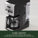 Cuisinart 12 cups Silver Coffee Maker