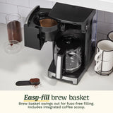 Cuisinart 12 cups Silver Coffee Maker