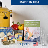 Superb Wide Mouth Canning Rings 120 pk