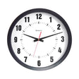 WALL CLOCK 14"PLASTIC