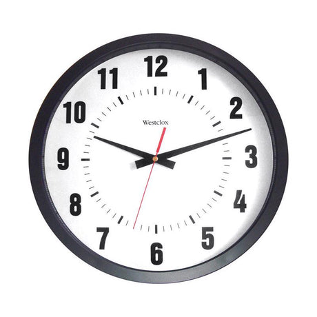 WALL CLOCK 14"PLASTIC