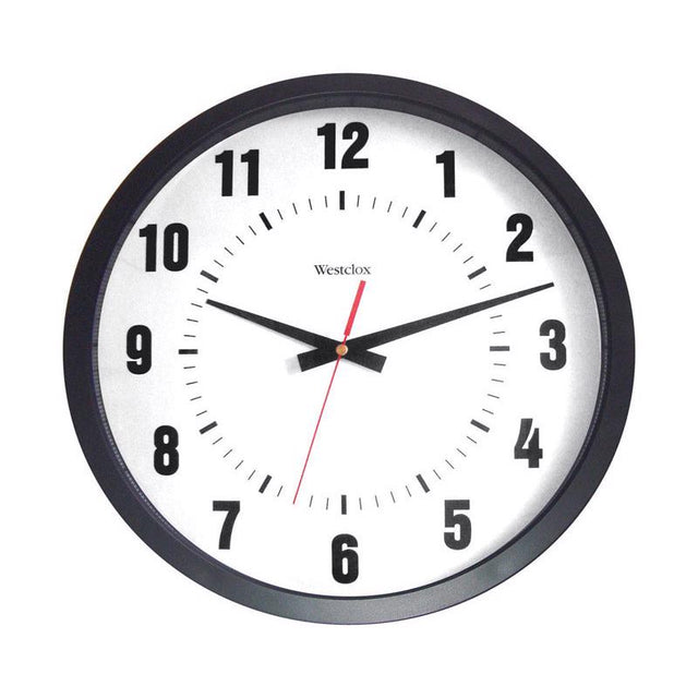 WALL CLOCK 14"PLASTIC