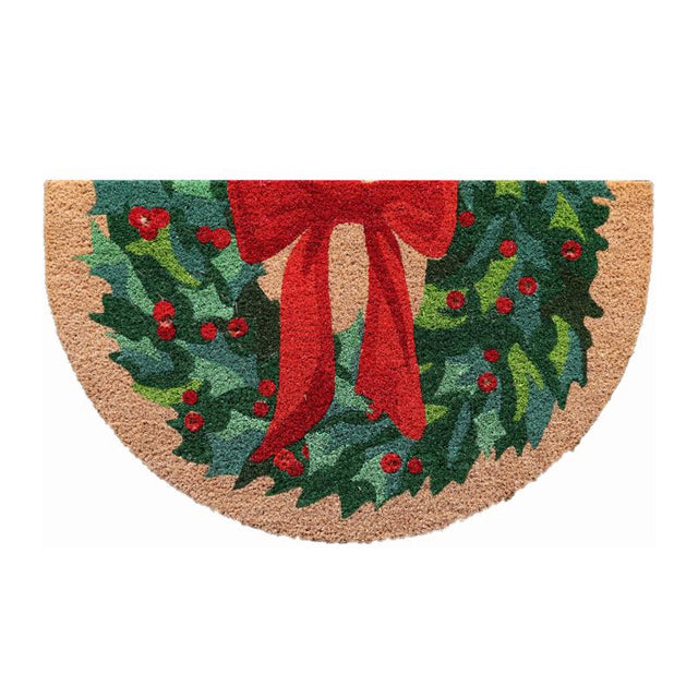 Test Rite 18 in. W X 30 in. L Multi-Color Coir Door Mat