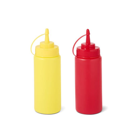 Core Home 12 oz Red/Yellow Plastic Condiment Bottle 1 pk