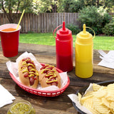 Core Home 12 oz Red/Yellow Plastic Condiment Bottle 1 pk