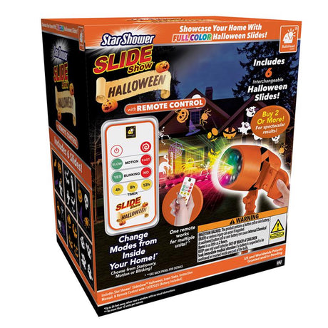 Star Shower As Seen On TV Halloween LED Light Projector 1 pk