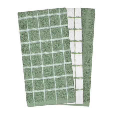 Ritz Juniper Cotton Kitchen Towel 3 pk