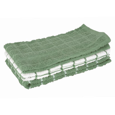 Ritz Juniper Cotton Kitchen Towel 3 pk