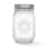 Ball Sunshine Regular Mouth Mason Jar 16 oz 4 pk