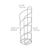 Zenna Home Toilet Paper Roll Reserve