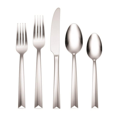 Hampton Forge Moxie Silver Stainless Steel Flatware Set 20 pc