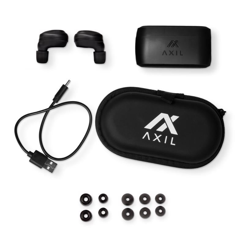 Axil Wireless Bluetooth Earbuds w/Charging Case