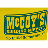 McCoy's 17.8 gal Yellow Utility Tote 16.75 in. H X 22.5 in. W X 22.5 in. D