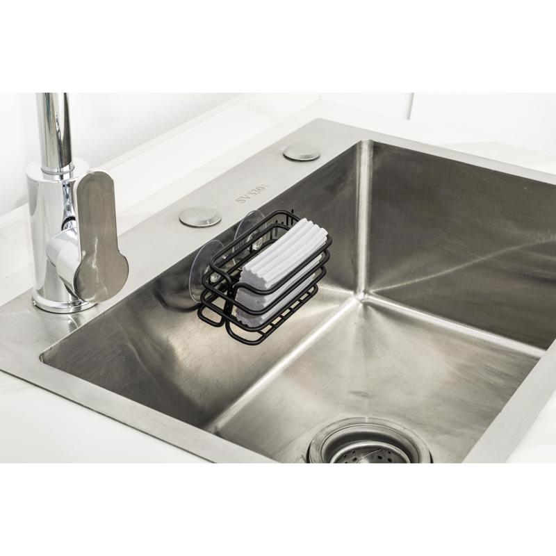 Core Home 6 in. L X 2.5 in. W X 2.75 in. H Stainless Steel Sponge Holder