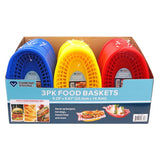 Diamond Visions Assorted ABS Plastic Food Basket