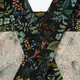 Hedley & Bennett 2 pocket Multicolor Cotton Herb Garden Print Apron