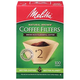 Melitta 6 cups Brown Cone Coffee Filter 1 pk