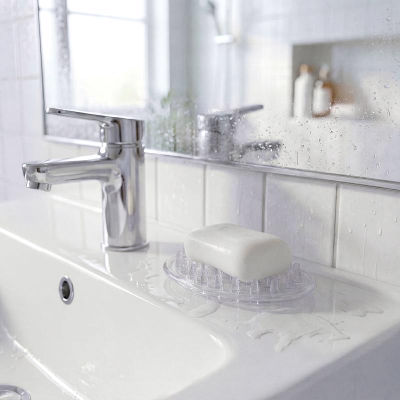 Core Home Clear Acrylic Soap Holder