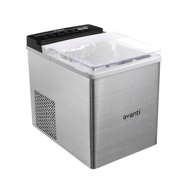 Avanti Speedy Ice Countertop Bullet 33 lb Stainless Steel Ice Maker 120 W