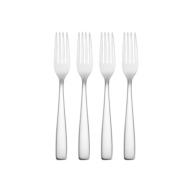 Hampton Forge Austin Silver Stainless Steel Dinner Fork Set 4 pc
