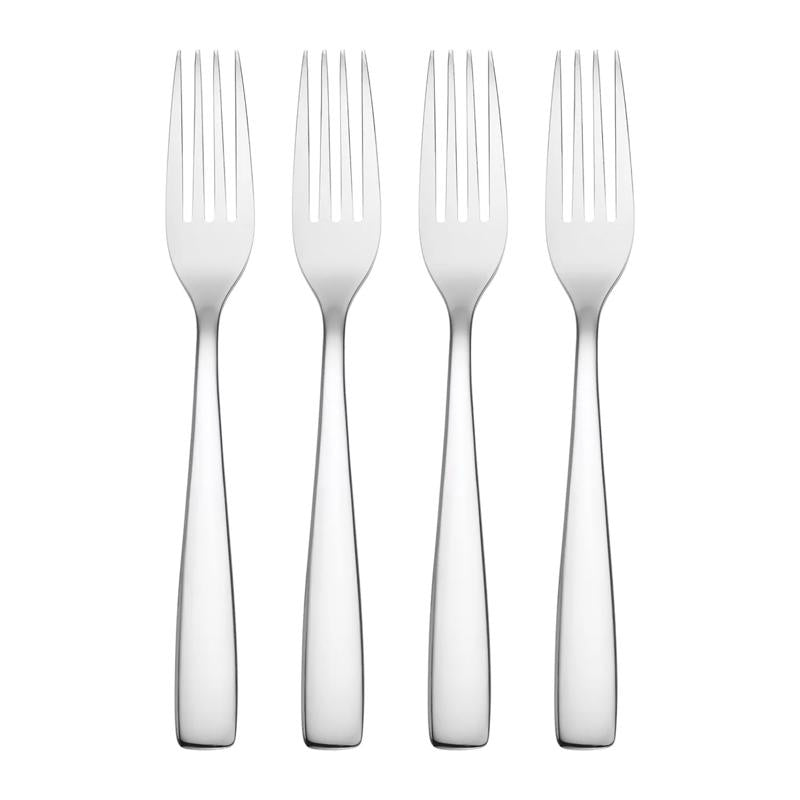 Hampton Forge Austin Silver Stainless Steel Dinner Fork Set 4 pc