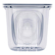 OXO Good Grips Clear Plastic/Stainless Steel Utensil Cup and Holder