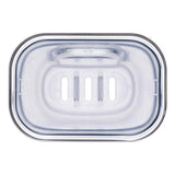 OXO Good Grips Clear Plastic/Stainless Steel Utensil Cup and Holder