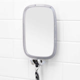 OXO Good Grips 13 in. H X 7 in. W Portable Shower Mirror Silver
