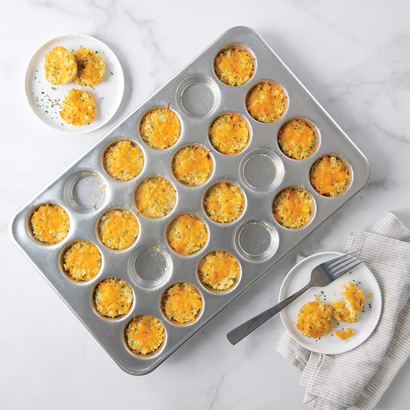 Nordic Ware 11 in. W X 17 in. L Mini Muffin Pan Silver