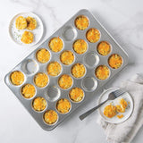 Nordic Ware 11 in. W X 17 in. L Mini Muffin Pan Silver