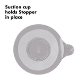 OXO Good Grips Gray Plastic/Stainless Steel Tub Stopper