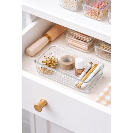 Core Home 3 in. H X 2 in. W X 6 in. D Storage Box Clear