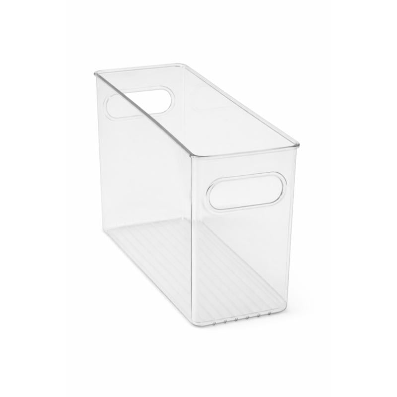 Core Home 6 in. H X 4 in. W X 10 in. D Storage Box Clear