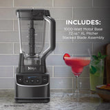 Ninja Black Plastic Blender 64 oz 3 speed