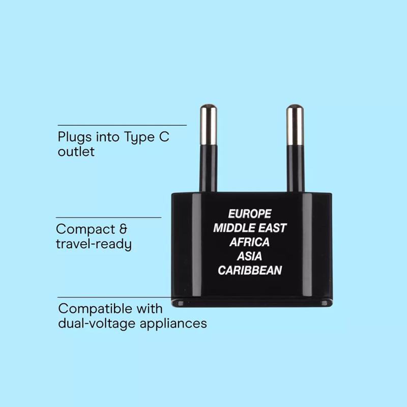TravelSmart Type C For Worldwide Adapter Plug