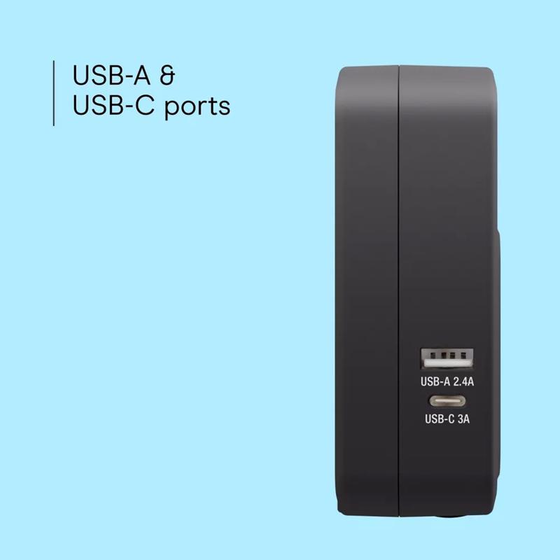 TravelSmart Type A/C/G/I For Worldwide All-In-One Adapter