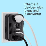 TravelSmart Type A/C/G/I For Worldwide Two Outlet Converter Set