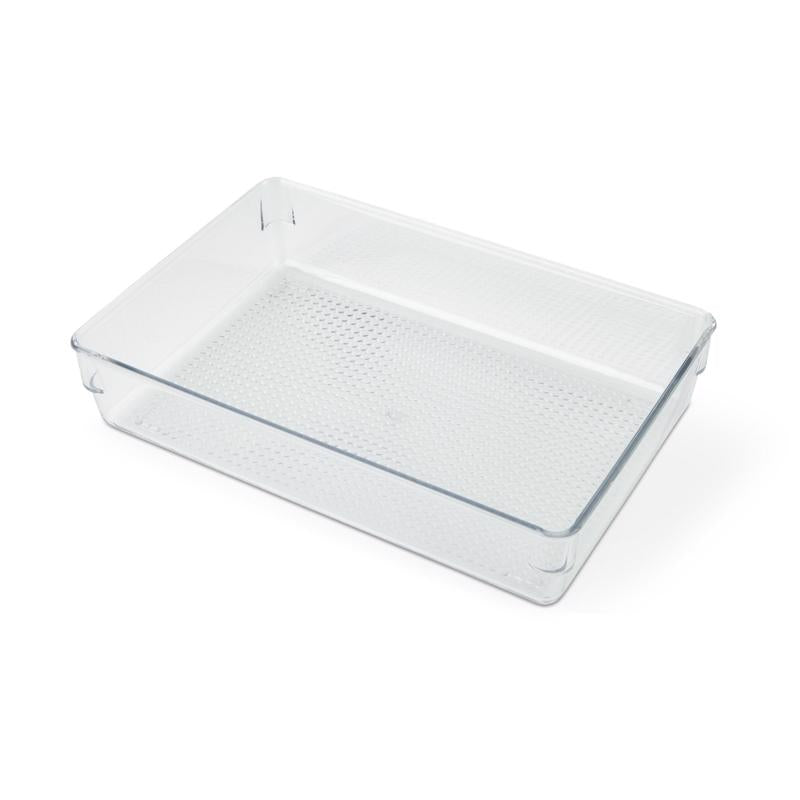 Core Home 1 each Clear Organizer Bin 3 in. H X 10 in. W X 6 in. D