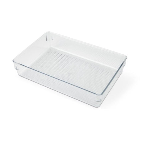 Core Home 1 each Clear Organizer Bin 3 in. H X 10 in. W X 6 in. D