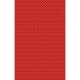 Geometry Multicolor Polyester Dotty Red Kitchen Towel 1 pk