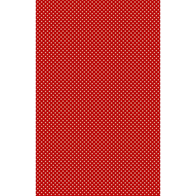 Geometry Multicolor Polyester Dotty Red Kitchen Towel 1 pk