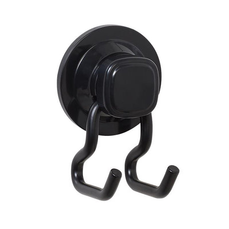 Zenna Home Matte Black Double Suction Hook