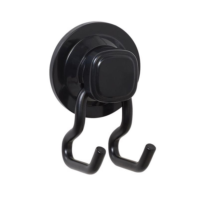 Zenna Home Matte Black Double Suction Hook