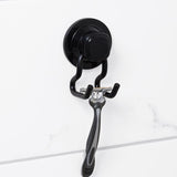 Zenna Home Matte Black Double Suction Hook