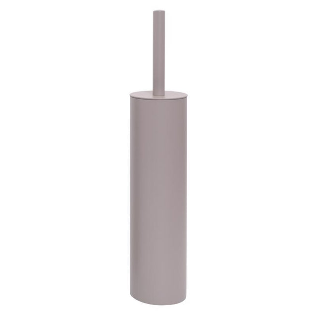 Zenna Home Toilet Bowl Brush & Holder Gray
