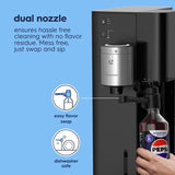 SodaStream Fountain Black 1 L Sparkling Water Maker Kit 1 pk