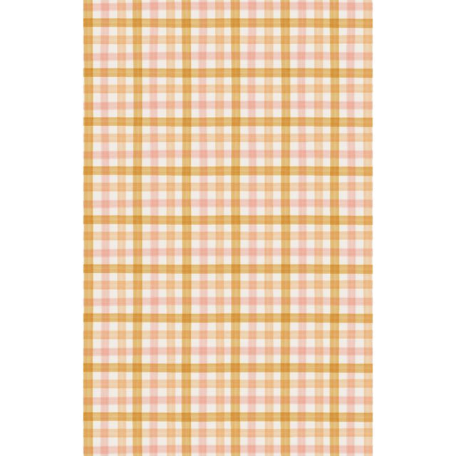 Geometry Multi Polyester Peachy Kitchen Towel 1 pk